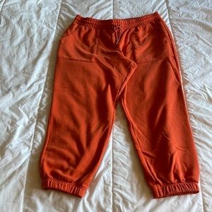 Orange Joggers- Universal Thread Size: XXL